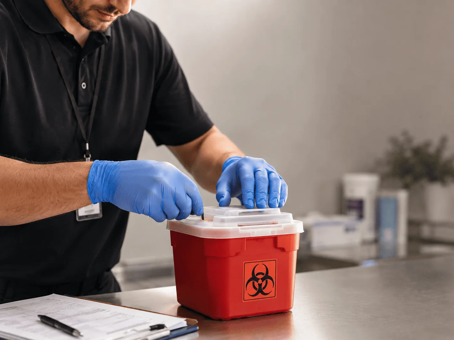 Why choose Sharps Waste Disposal in Stuart, OK